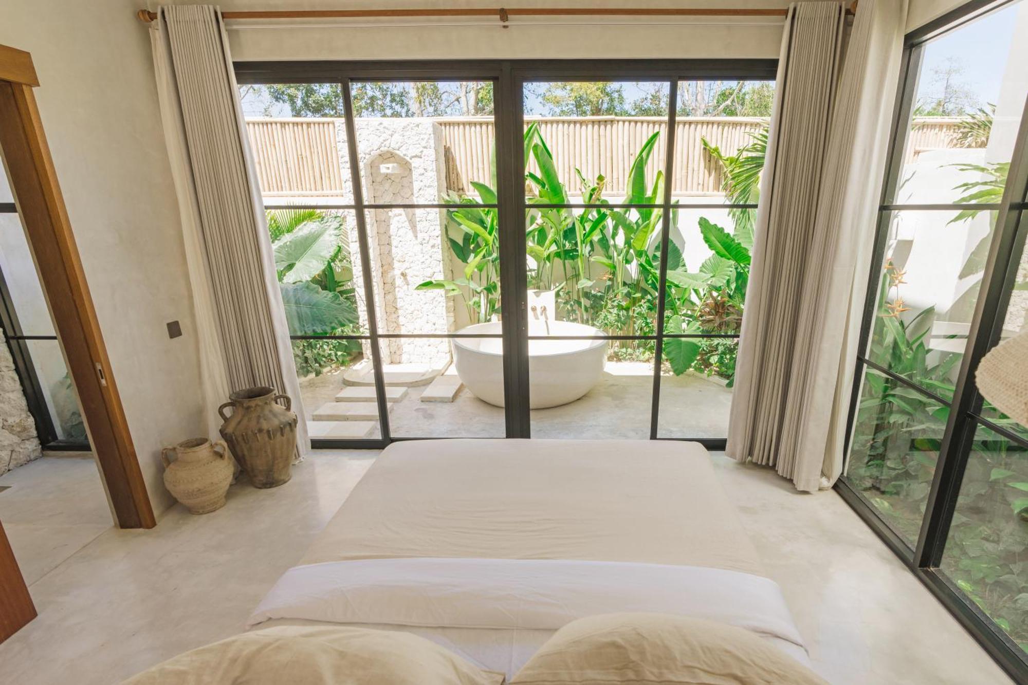 Alma Bingin Boutique Hotel Uluwatu Rum bild